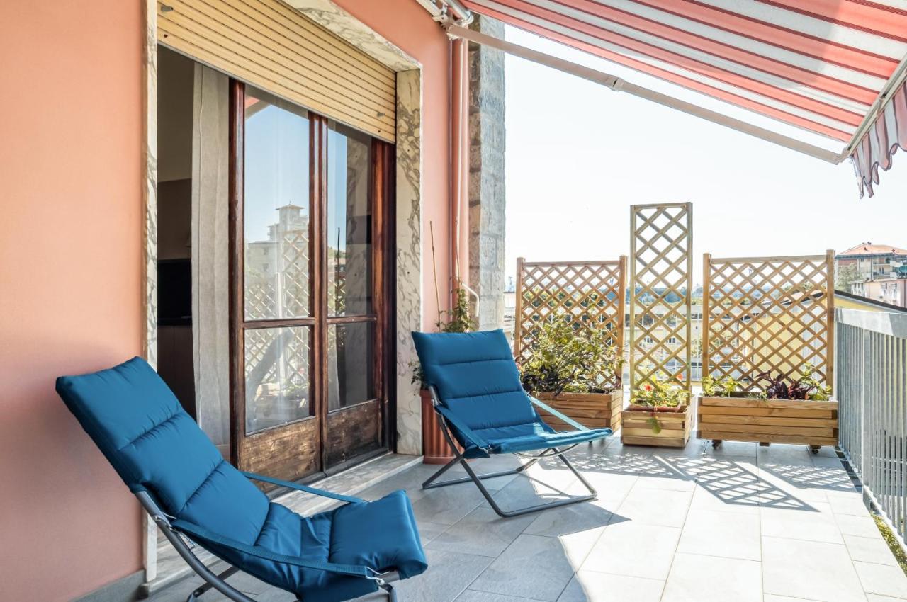 Lovely Apartment X5 W/ Terrace & Private Parking Специя Екстериор снимка